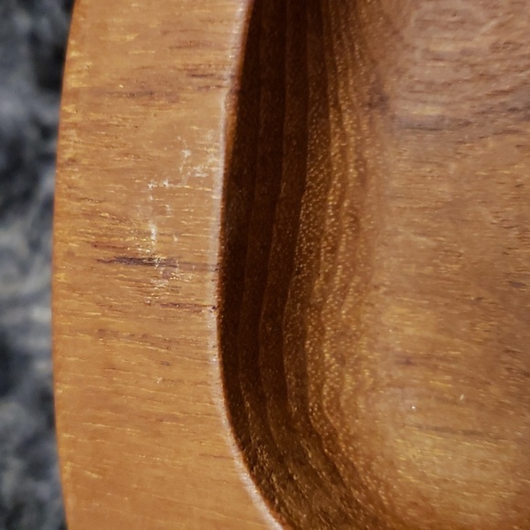 *Vintage* Selandia Designs Teak Wood Divided Table Top Serving Piece Mid-Century - Picture 10 of 10